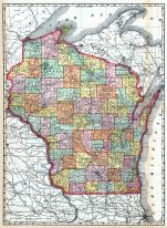State Map, Dane County 1899